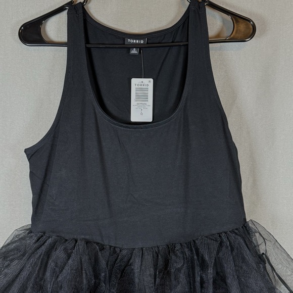 NWT Torrid Halloween Foxy Whimsigoth Tutu Dress Witchy Goth Fairy Size 0 L 12 - Picture 6 of 11